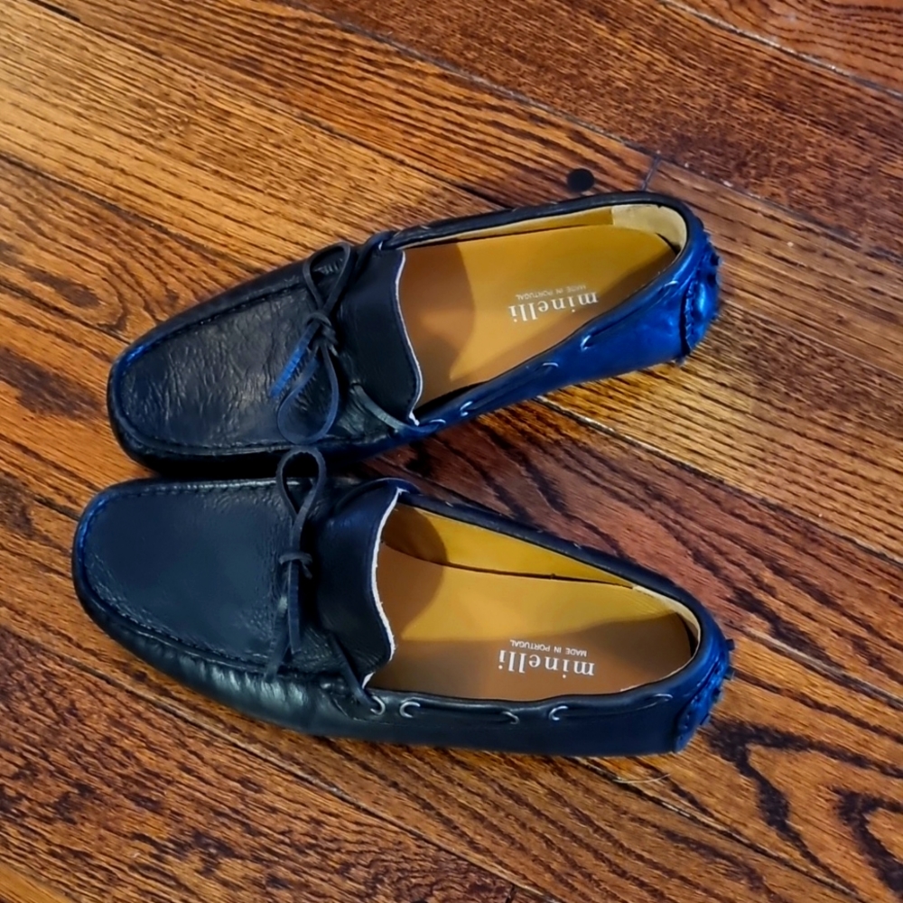 Minelli leather loafers